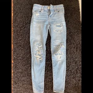 American eagle Hi-Rise jegging